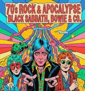 Rock 70s & apocalypse : Black Sabbath, Bowie & co